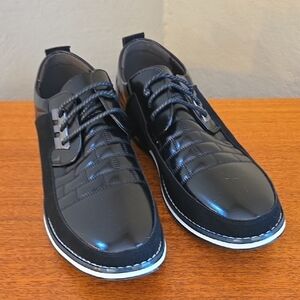 Gatsby Men's Black Oxfords Size